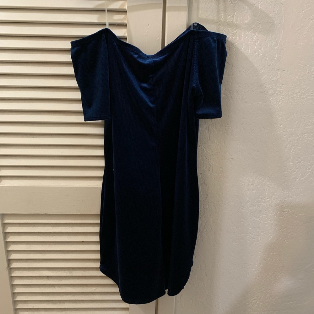 DEBSHOPS 1X Navy dress